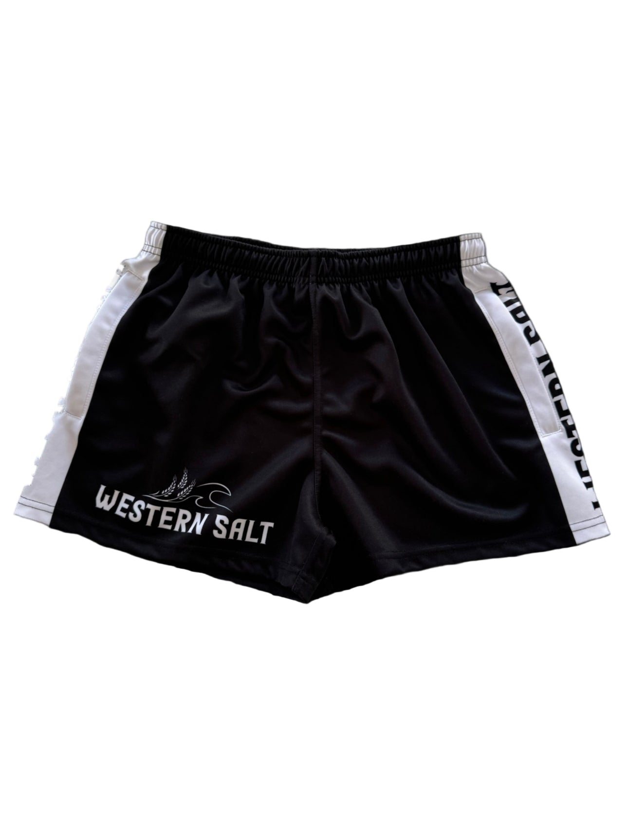 Black Ink Footy Shorts