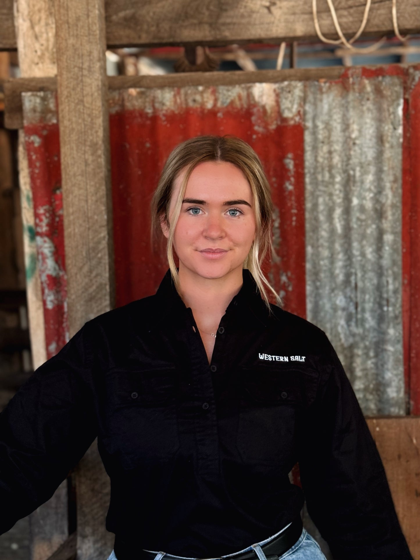 Women’s Black Pearl Work Shirt