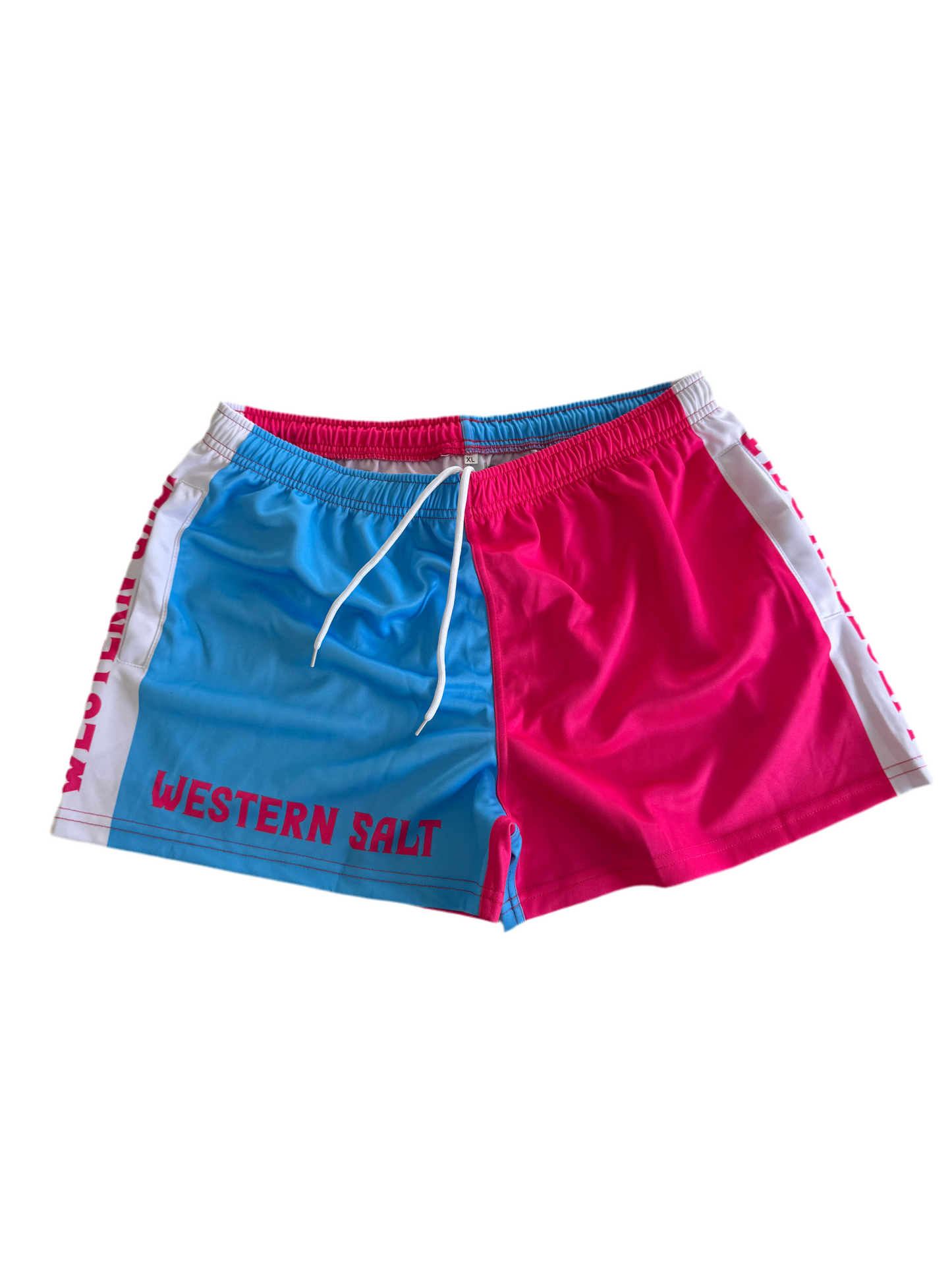 Pink Sky Football Shorts