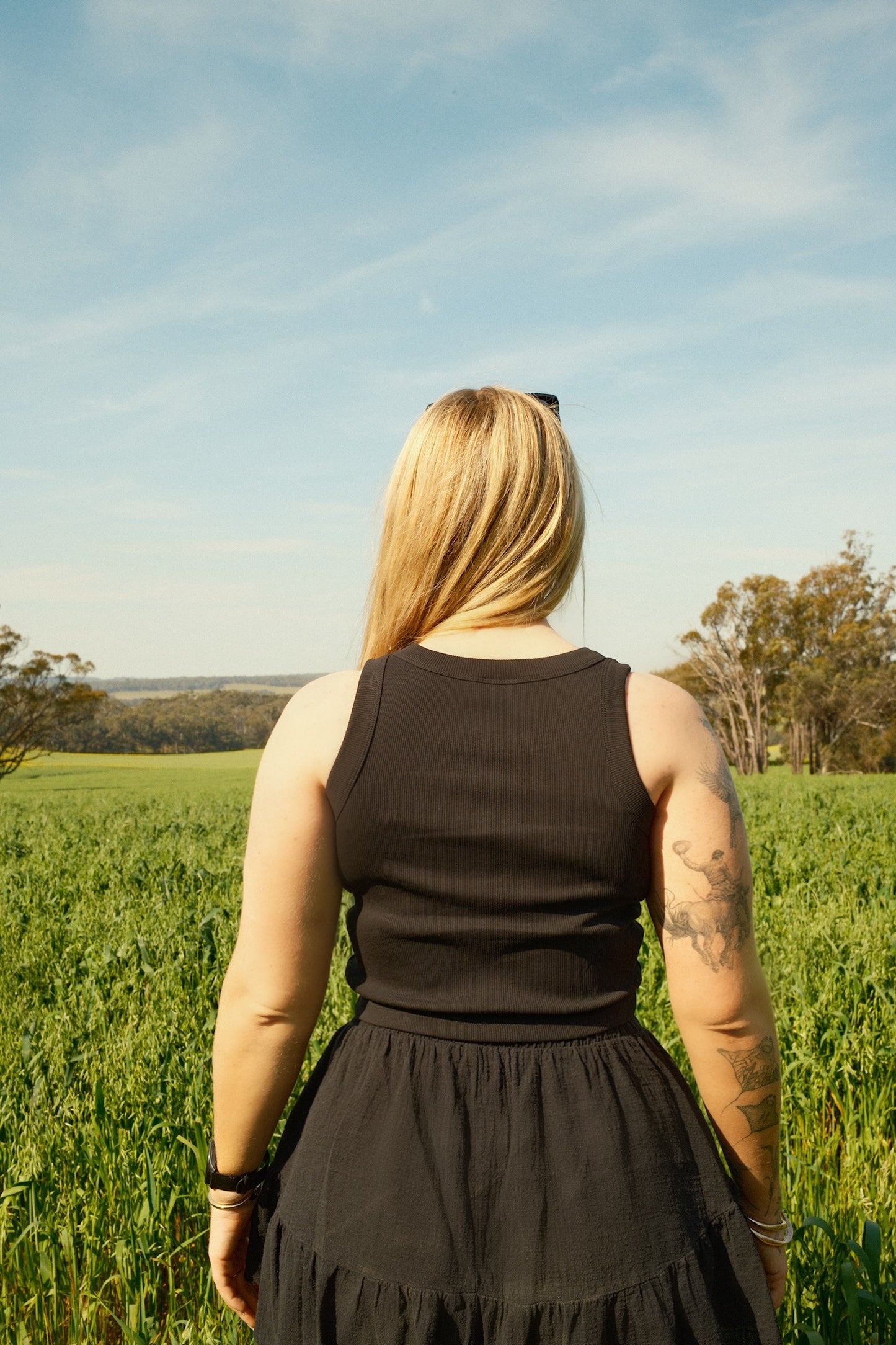 Women's Crop Singlet