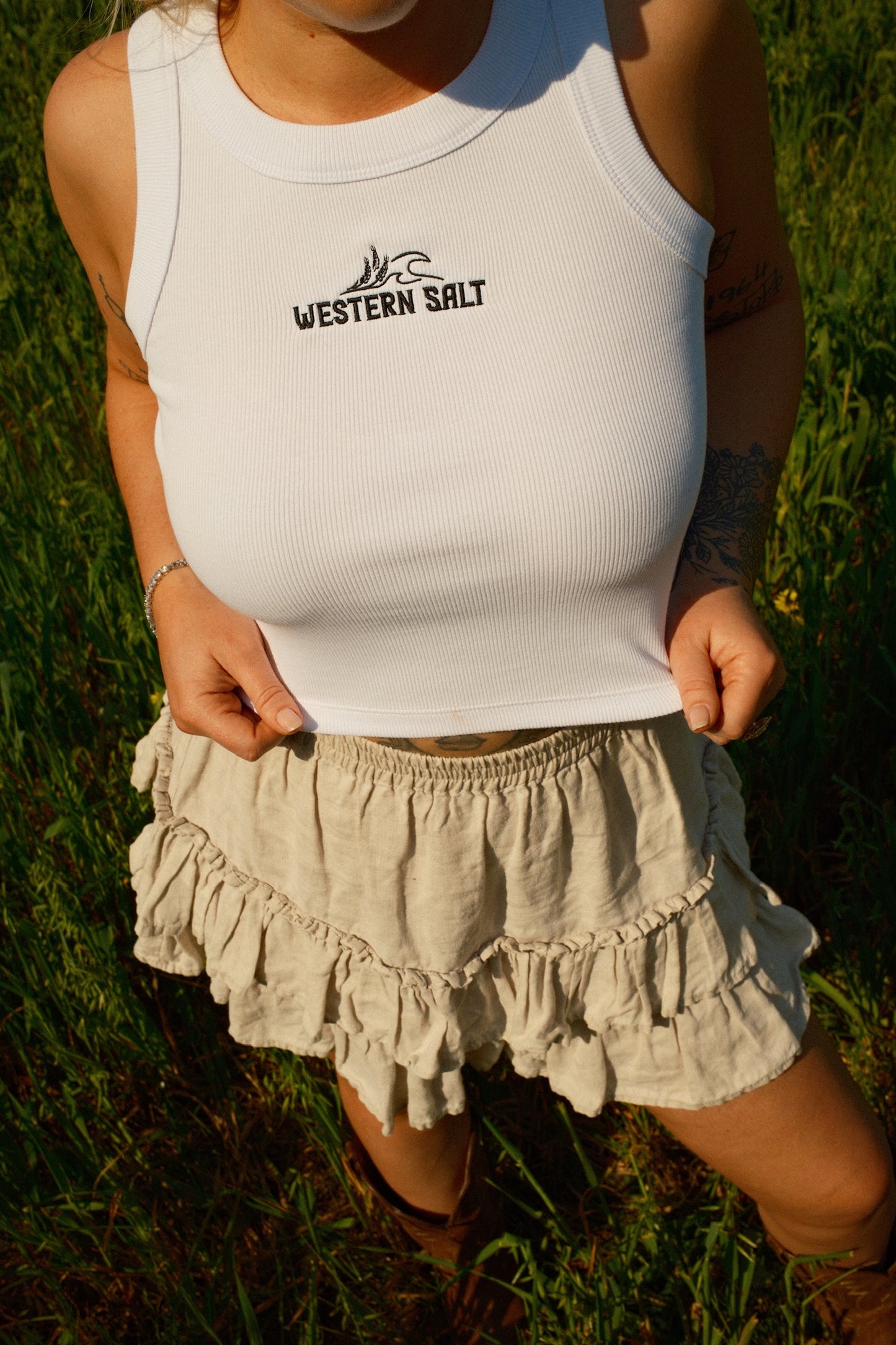Women's Crop Singlet