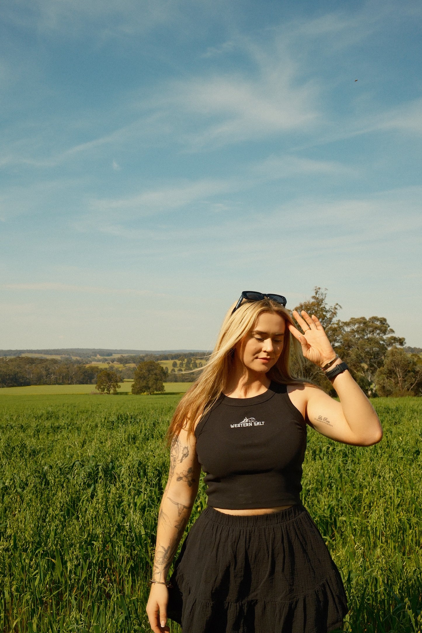 Women's Crop Singlet