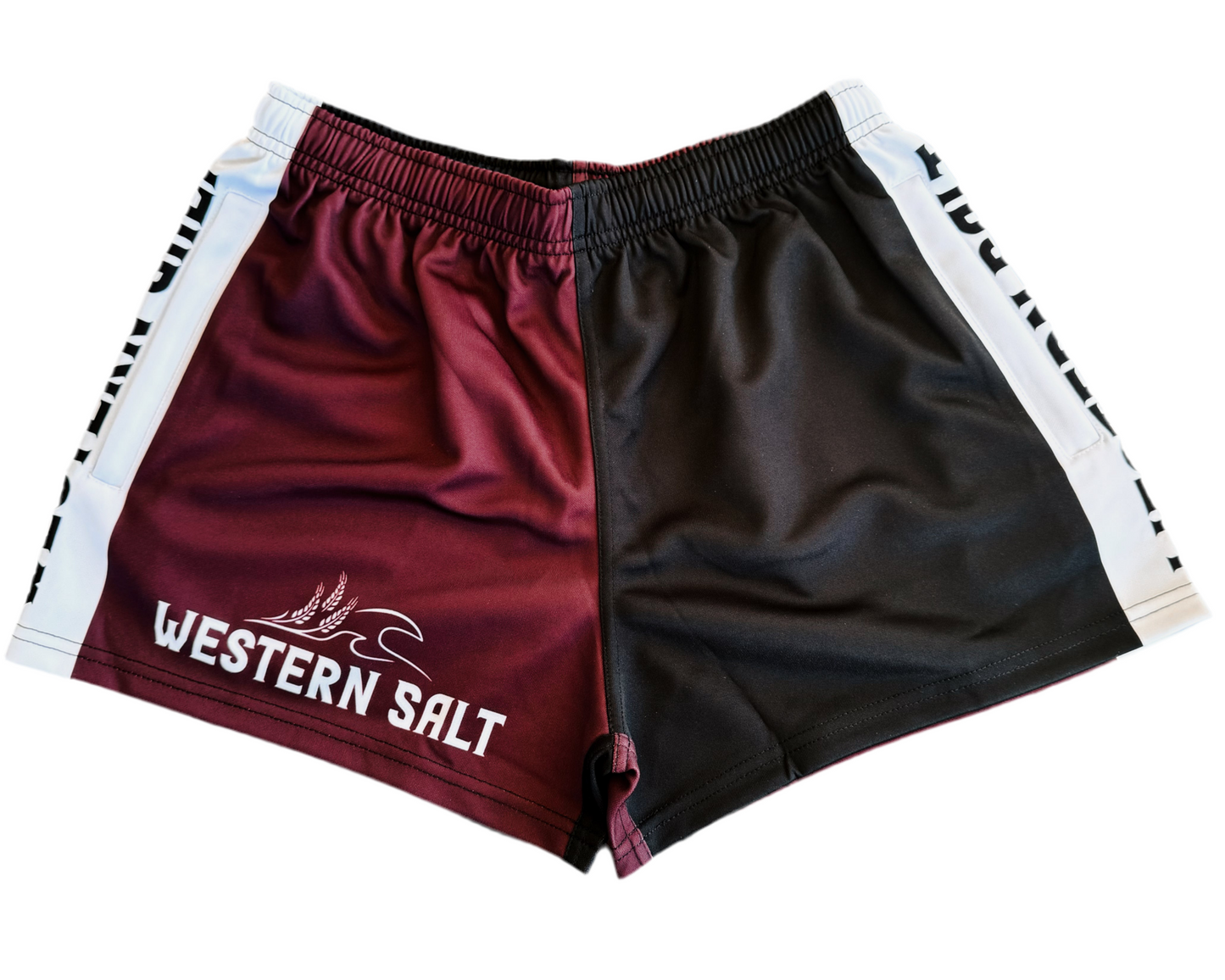 Maroon Footy Shorts